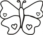 Imagem de borboleta para colorir 6